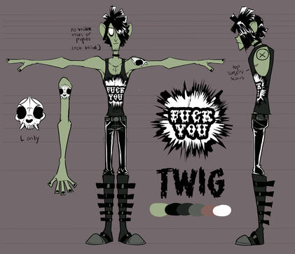 twig model sheet