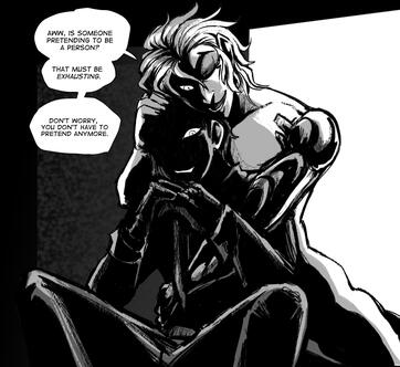 grayscale comic study for fanart comic