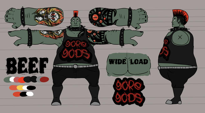 beef model sheet